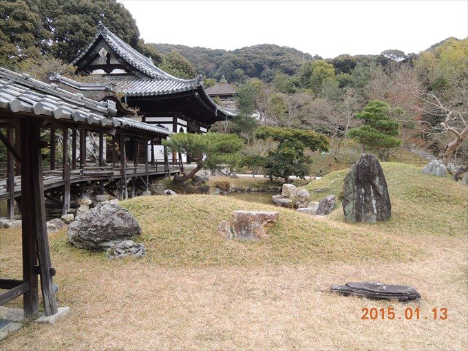 17開山堂と観月台