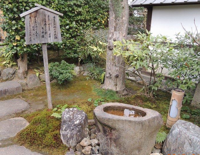 37圓徳院の手水鉢