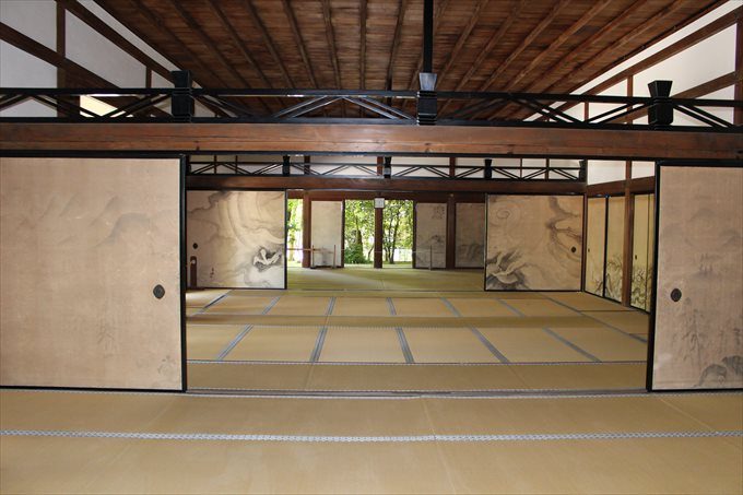 28方丈の内部の部屋