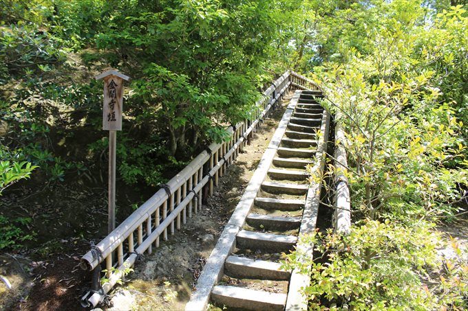 40金閣寺垣