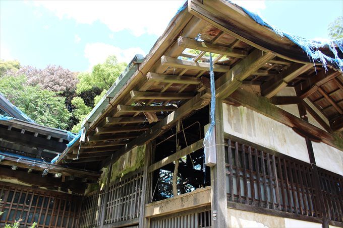 31旧伝法学院の奥にある建物アップ