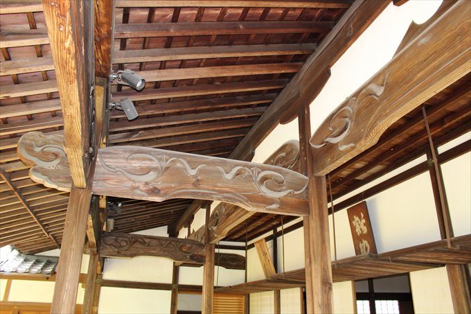 37本堂の屋根の内側
