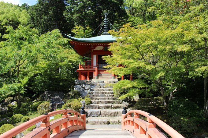 46近くで弁天堂