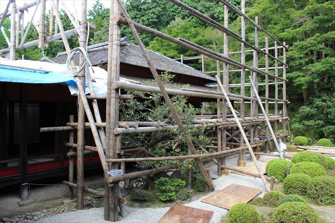18修理中の小書院