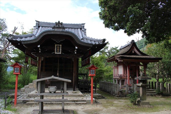 28弁天堂と天満宮