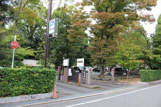 0大徳寺の駐車場