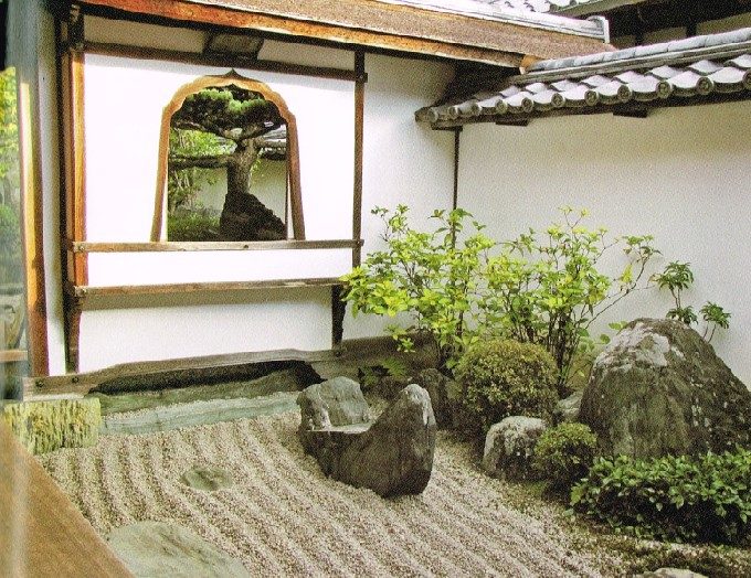 3枯山水（透渡殿と宝船）
