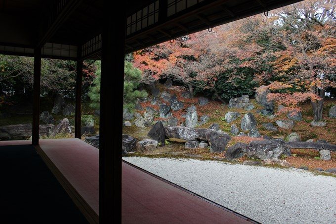 39圓徳院の北庭