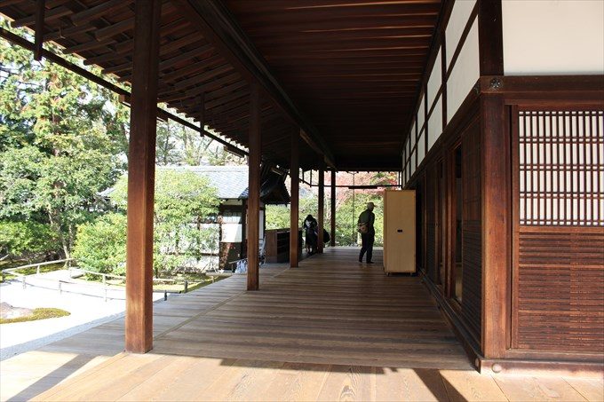 35方丈の左側(左に清涼軒へ行く順路)