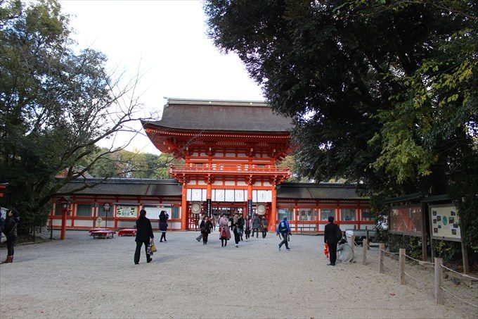 7下鴨神社の楼門
