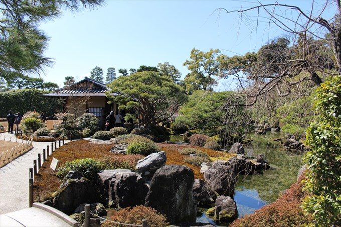 51城南離宮の庭