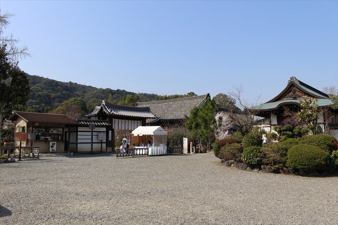 8山門くぐって左前方