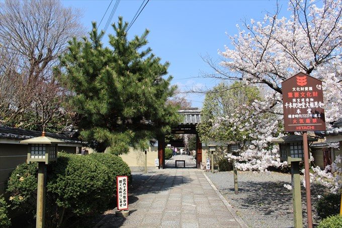 1千本釈迦堂の南門