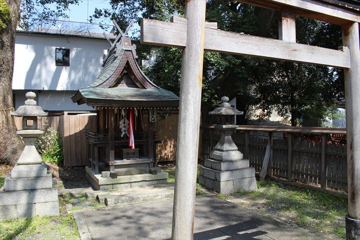 39平野神社の猿田彦社