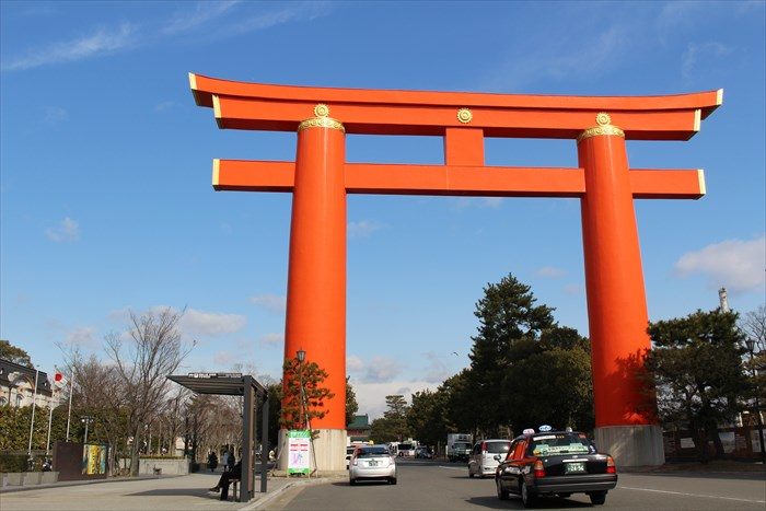 6.平安神宮大鳥居